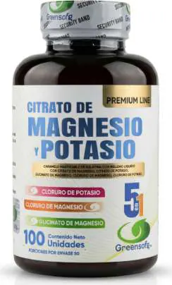 Citrato de Magnesio y potasio greensofg