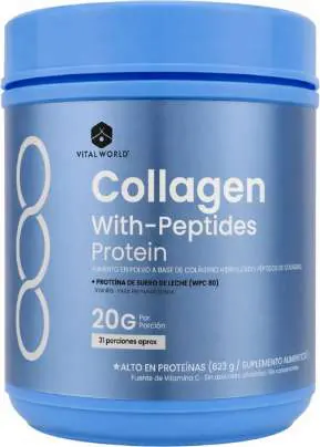 Colageno con peptidos + proteína