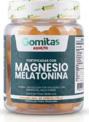 Gomas Magnesio Melatonina de Natural Health