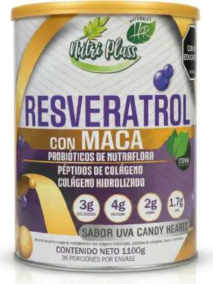 Resveratrol con maca x1100g